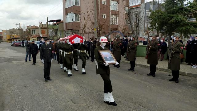 Keşanda hayatını kaybeden Kore gazisi son yolculuğuna uğurlandı