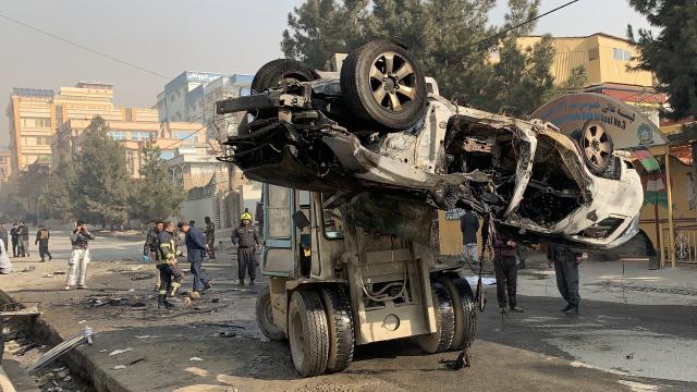 Kabilde bombalı saldırıda 3 kişi öldü