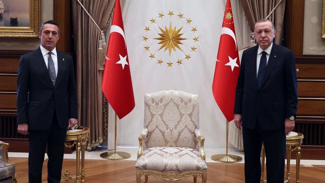 Cumhurbaşkanı Erdoğan Ali Koçu kabul etti