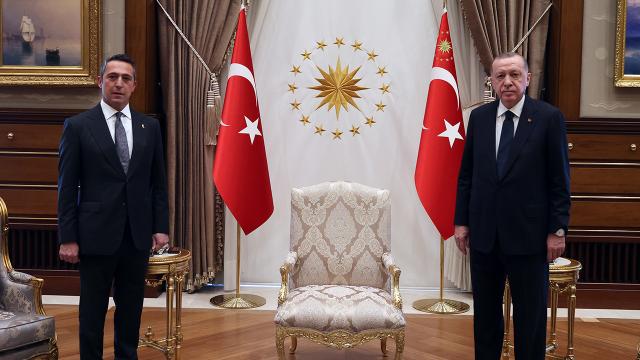 Cumhurbaşkanı Erdoğan, Ali Koçu kabul etti
