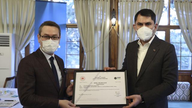 İlk Sıfır Atık Belgesi Başakşehir Belediyesine verildi