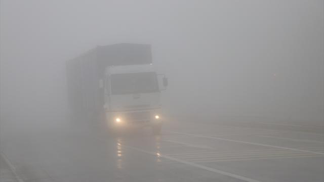 Hatayda yoğun sis hayatı olumsuz etkiledi