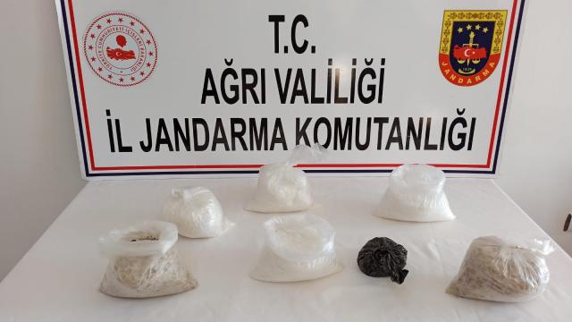 Ağrıda uyuşturucu operasyonu