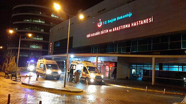 Sobadan sızan gazdan zehirlenen 7 kişi hastaneye kaldırıldı