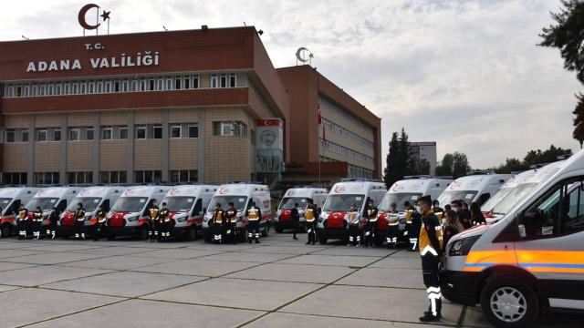 Adanaya yeni 26 ambulans