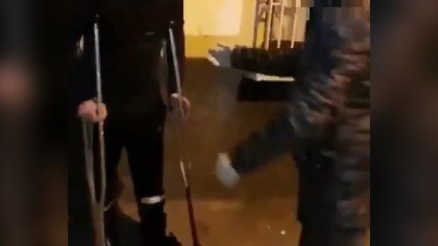 Koltuk değneğinden uyuşturucu madde çıktı