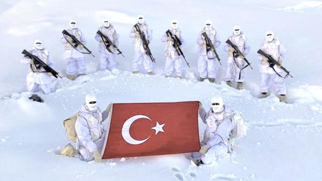 MSB hudut kartallarının fotoğrafını paylaştı