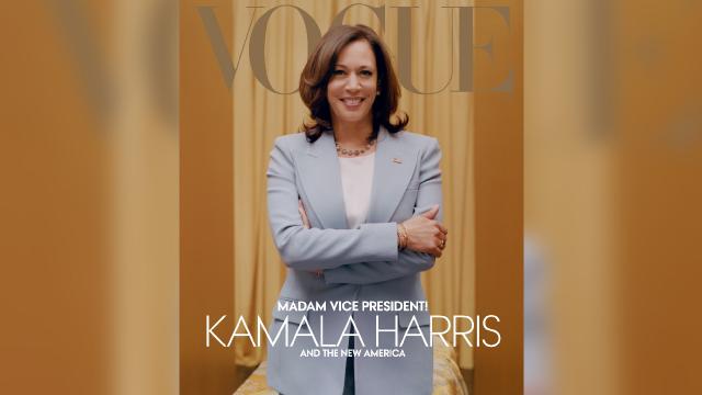 Kamala Harrisin ten rengiyle oynayan Vogue eleştirilerin hedefinde
