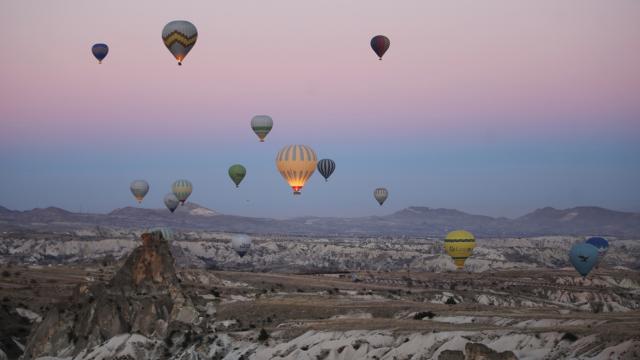 Kapadokyada balon turları 3 gündür yapılamıyor