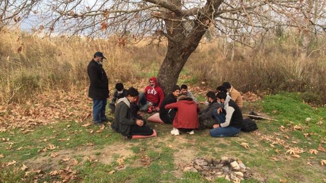 Mersinde 14 düzensiz göçmen yakalandı