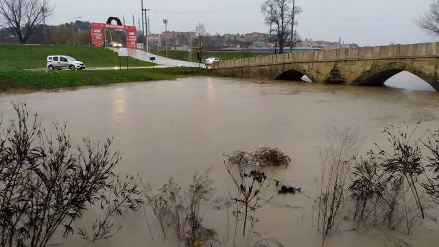 Tunca Nehri için alarm seviyesi turuncuya yükseltildi