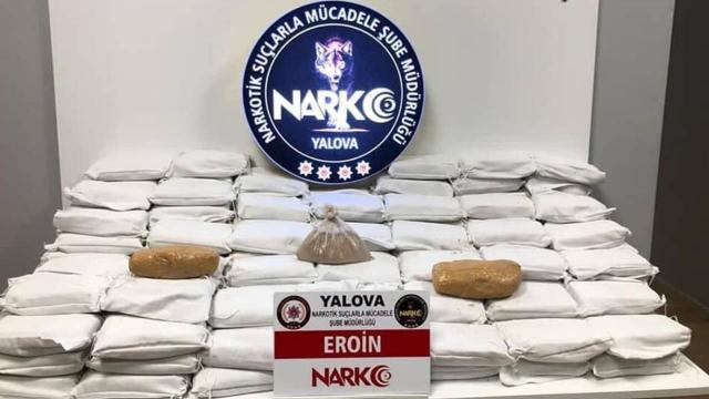 Pirinç torbaları ve bal tenekelerine gizlenmiş uyuşturucu ele geçirildi