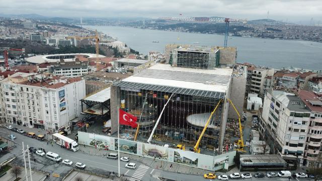 AKM inşaatının yüzde 80i tamamlandı