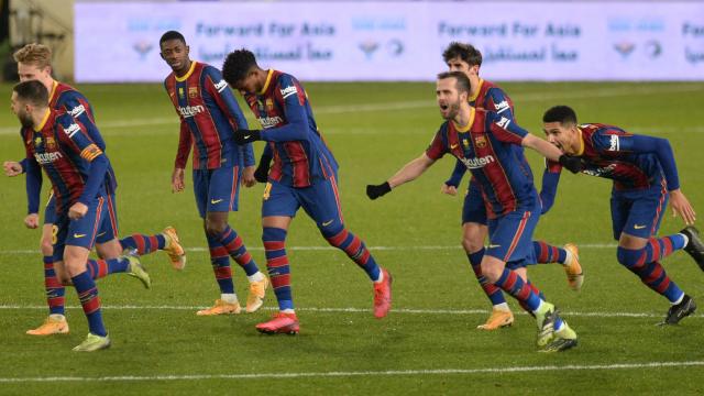 İspanya Süper Kupasında ilk finalist Barcelona