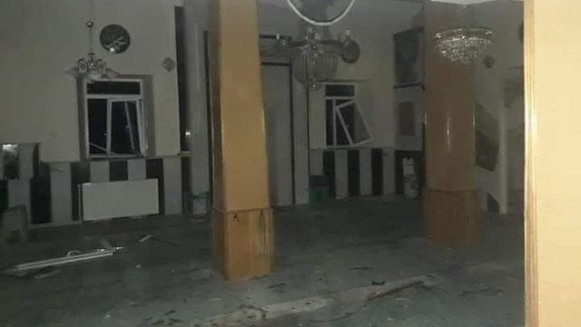 Kayseride bir camiye yıldırım düştü