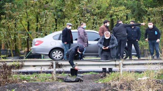 Kemik parçalarının bulunduğu olay yerinde bir de ayak bulundu