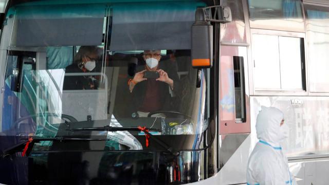 DSÖ ekibi Wuhanda karantinadan çıktı