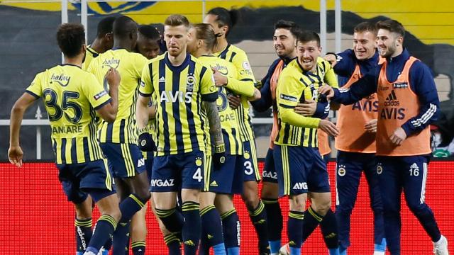 Fenerbahçeye çeyrek final için tek gol yetti