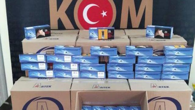 Kocaelide 150 bin kaçak makaron ele geçirildi