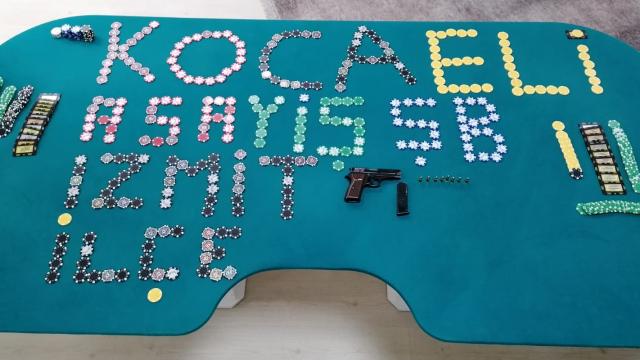 Kocaelide kumar oynayan 16 kişiye para cezası