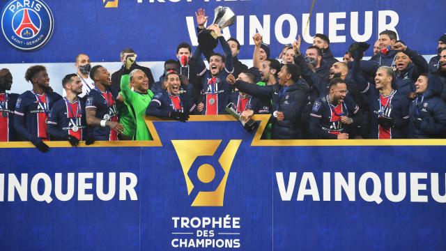 PSG Fransa Süper Kupasını kazandı