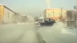 Rusya’da araç köprüden uçtu