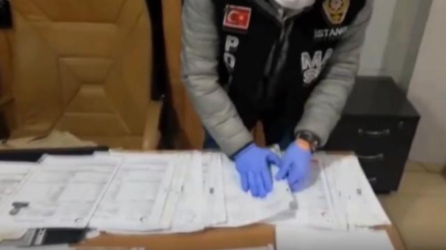 2020de 23 bin 550 sahte belge ele geçirildi