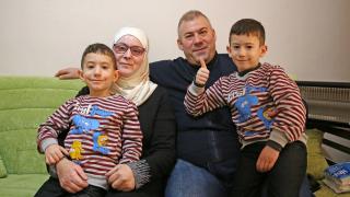 Suriyeli anne, 2 yıldır göremediği çocuklarına Türkiye’de kavuştu