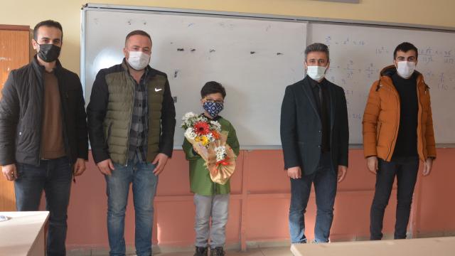 Hakkarili Yusuf Eymen uluslararası matematik yarışmasında birinci