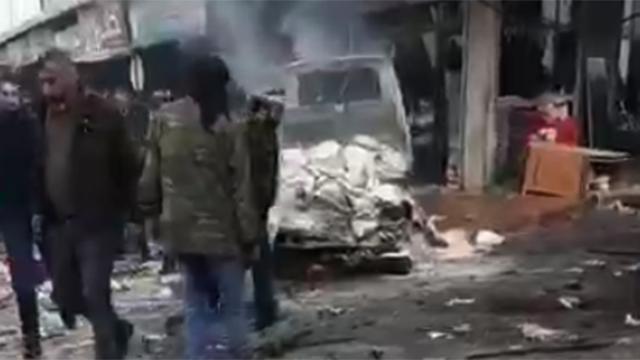 Azezde patlama: 1 ölü, 5 yaralı