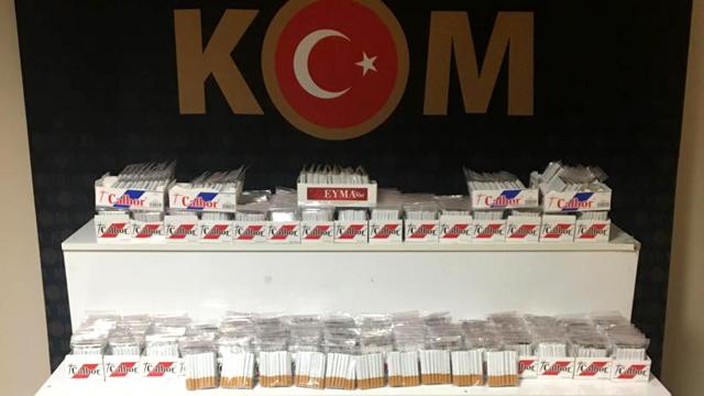 Kırşehirde kaçak tütün operasyonu: 1 gözaltı