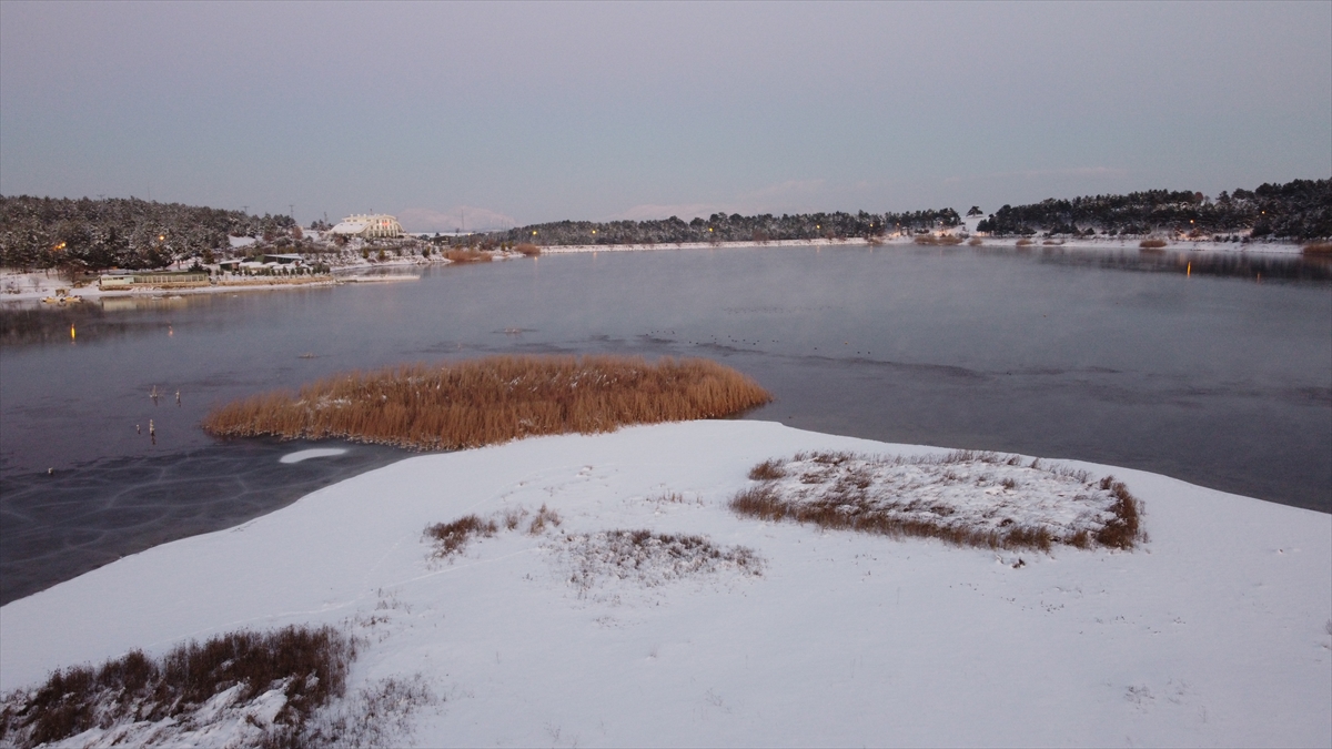 Köy Hizmetleri Genel Müdürlüğünce 1980`li yıllarda sulama amaçlı oluşturulan Pelitözü Göleti, zengin bitki çeşitliliği ve çam ağaçlarıyla dikkati çekiyor.