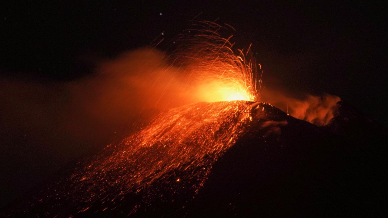 Avrupa`nın en yüksek ve en aktif yanardağı olarak Etna`da 1992 yılında büyük bir patlama gerçekleşmişti.
