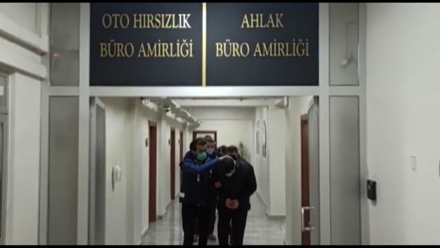 Ankarada lüks otomobil çetesine operasyon