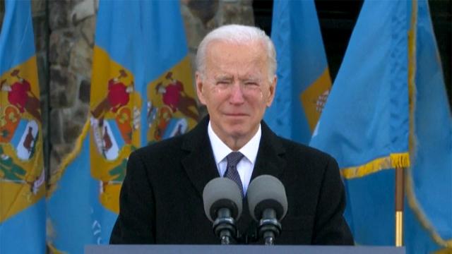 Biden yemin töreni öncesi Washingtona geldi