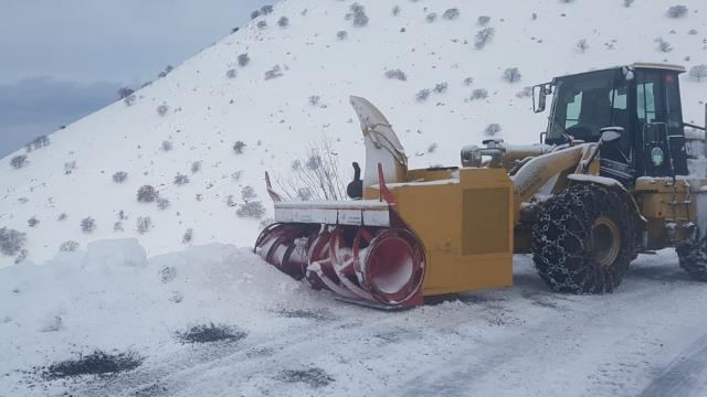 Malatyada kar nedeniyle ulaşıma kapanan 601 yerleşim yerinin yolu açıldı