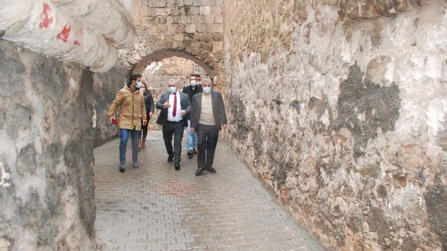 Göreme Belediye Başkanı Ömer Eren, Başkan Şahini ziyaret etti