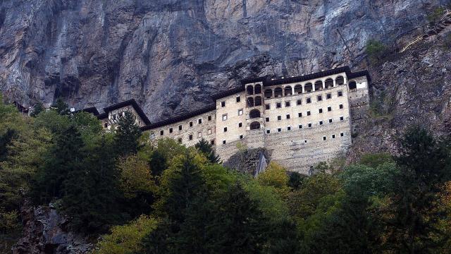 Sümela Manastırını 3 ayda yaklaşık 124 bin kişi ziyaret etti