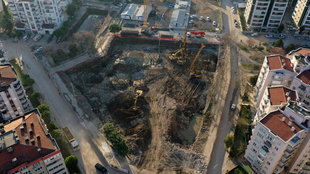 Bu yıl içinde tamamlanması öngörülen binaların temellerinin önümüzdeki hafta atılması bekleniyor. 