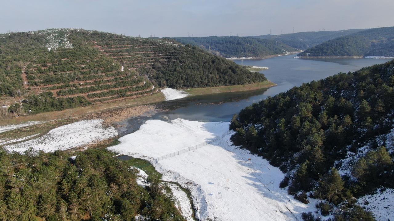 Büyükçekmece Barajı doluluk oranı yüzde 30,94.