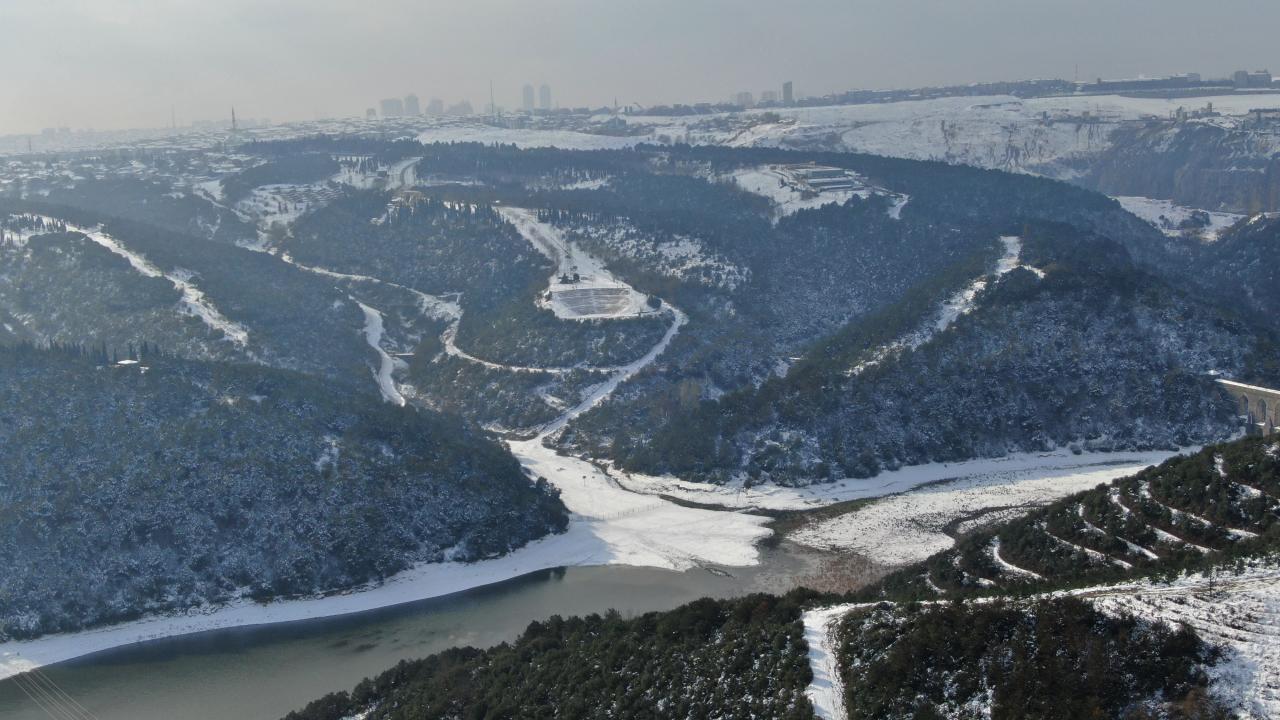 Sazlıdere Barajı doluluk oranı yüzde 12,13.