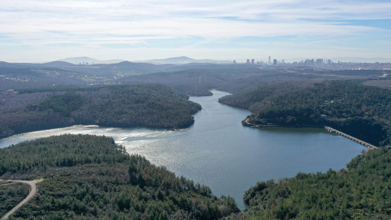 Elmalı Barajı doluluk oranı yüzde 36,50.