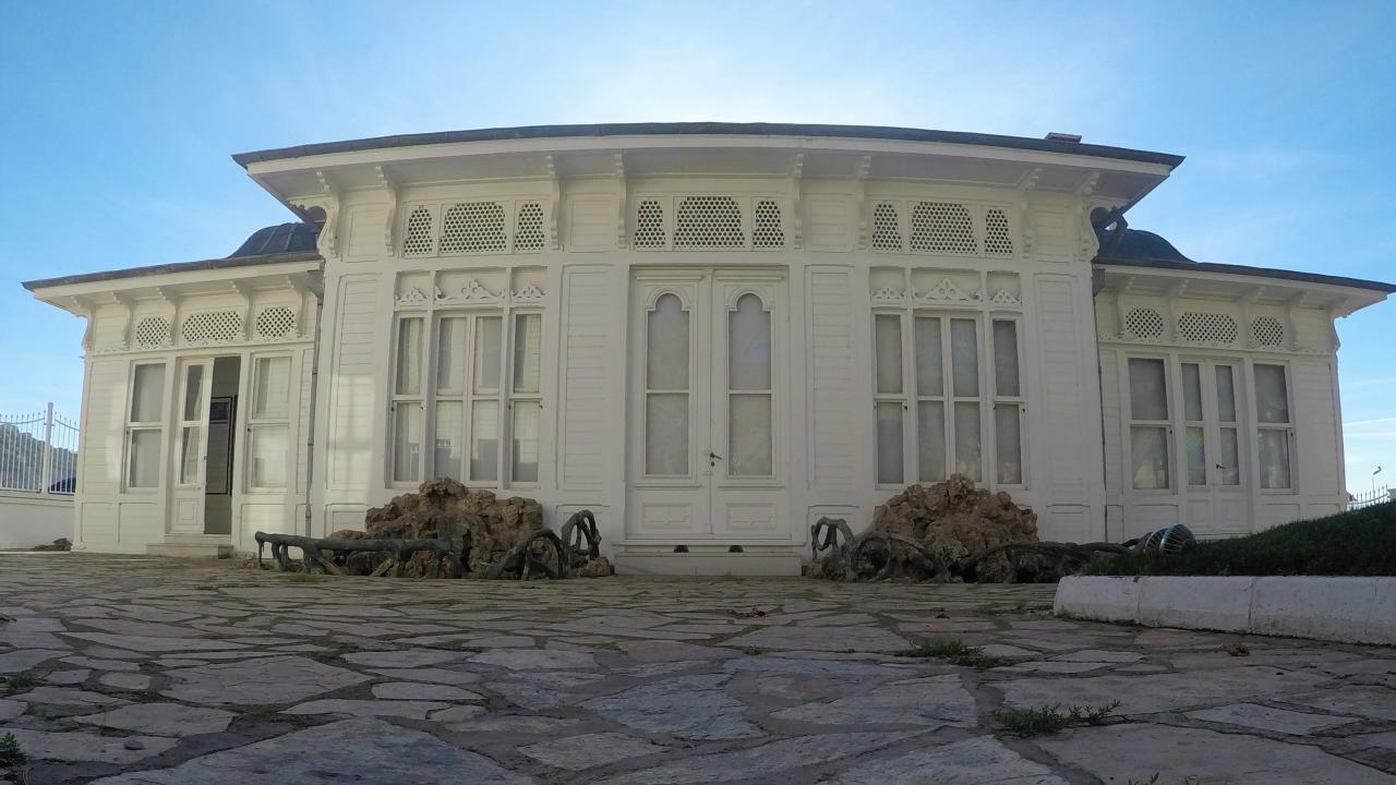 Üç haftada hazırlanan köşk, Alman imparatorunu ağırladı