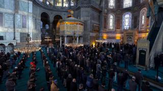 Dündar Osmanoğlu için Ayasofya Camii'nde gıyabi cenaze namazı