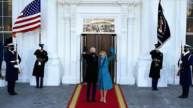ABD Başkanı Biden Beyaz Sarayda