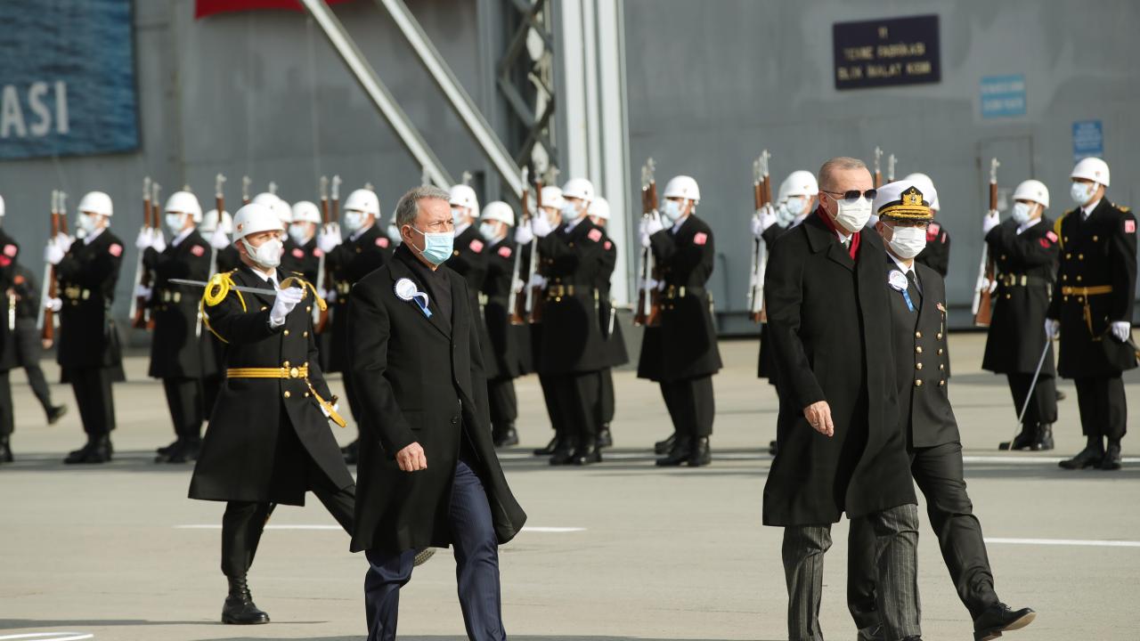 "Ege ve Doğu Akdeniz’de haklı mücadelemizi de sürdürdüğümüz bir dönemdeyiz"