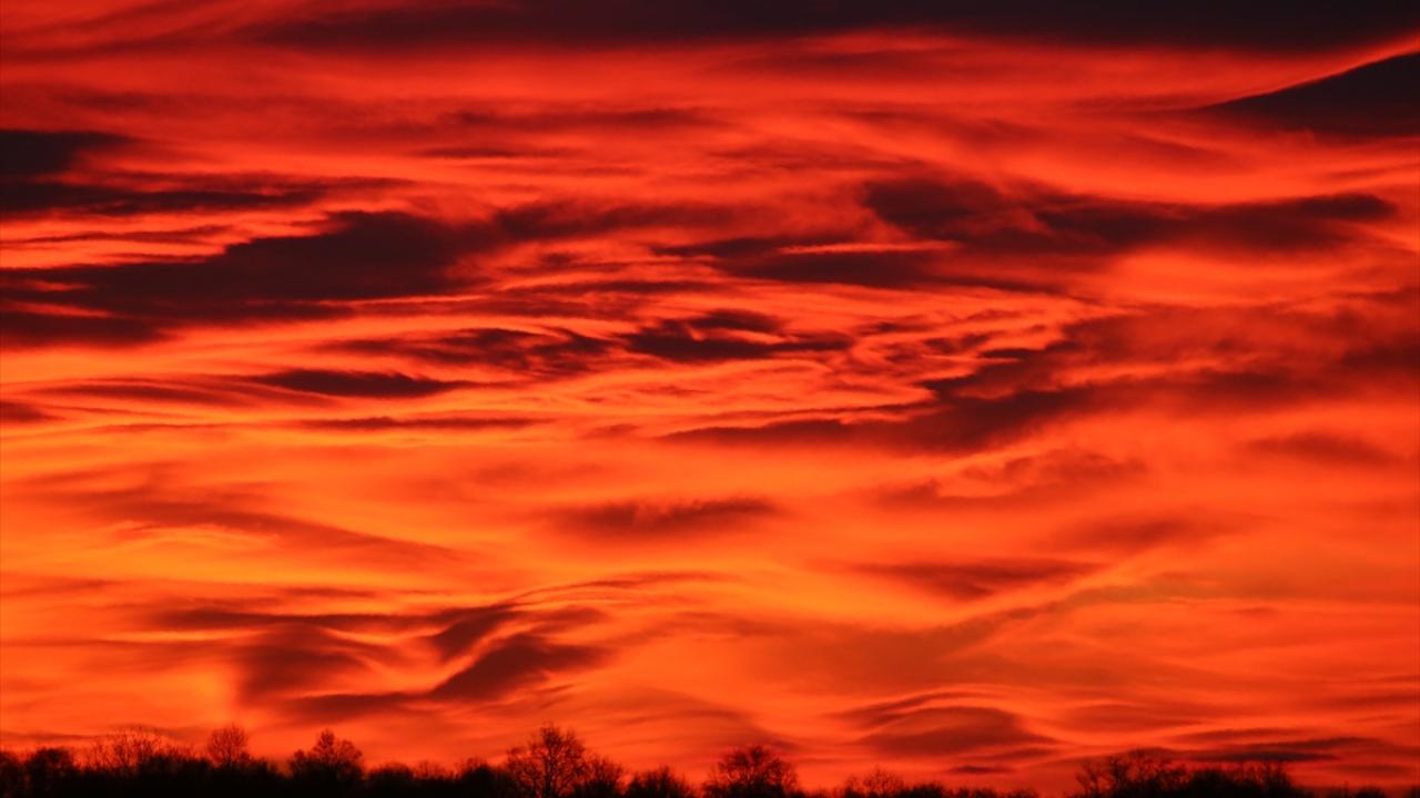 Samsun`da 359 kuş türünün yanı sıra yılkı atları ve manda varlığı ile öne çıkan, endemik bitki türlerine sahip, UNESCO Dünya Mirası Geçici Listesi`ndeki Kızılırmak Deltası Kuş Cenneti`nde gün doğumu güzel görüntüler sundu.