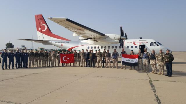 25 askeri personel NATO görevi için Iraka gitti