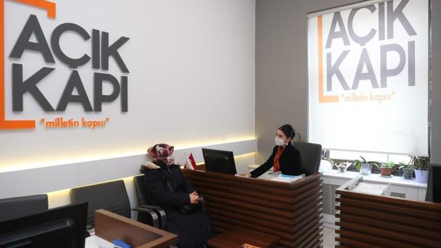 İstanbulda Açık Kapıya geçen yıl 813 bin 260 kişi başvurdu