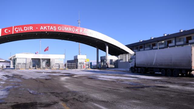 Çıldır-Aktaş Gümrük Kapısındaki yük ticareti Covid-19a rağmen arttı